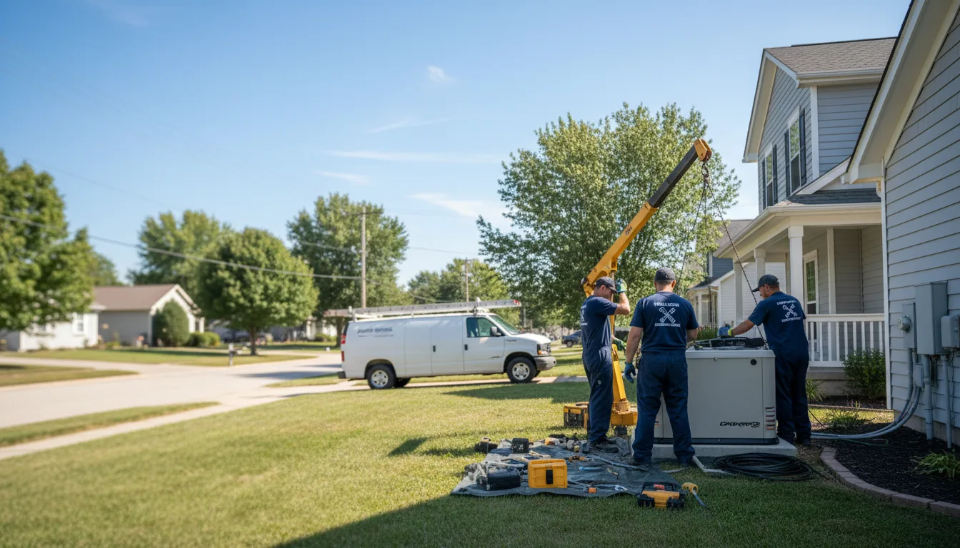 Generator Installation in Audubon, IA near me